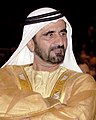 Maktum bin Rashid al-Maktum, emir de Dubai y primer ministro d'os Emiratos Arabes Unitos