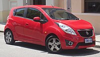 Holden Barina Spark CDX (Australia; pre-facelift)