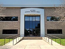 Entrance to the Air Force Historical Research Agency