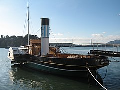 Paddlewheel tugboat Eppleton Hall in San Francisco