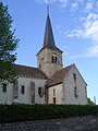 L'église Saint-Julien en avril 2014.