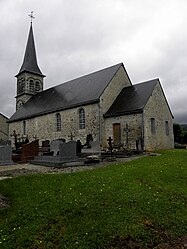 The church in Saint-Nicolas-des-Bois