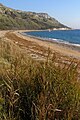 View across Ringstead Bay to White Nothe