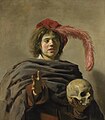 Giovane col cranio, di Frans Hals