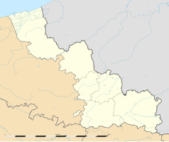 Mapa konturowa Nord, na dole po prawej znajduje się punkt z opisem „Jolimetz”