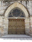 Porche de l'église Saint-Martin.