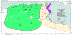 Hammadid territories circa 1065, at their greatest extent during the reign of Al Nacir