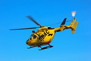 Rettungshubschrauber vom Typ BK 117