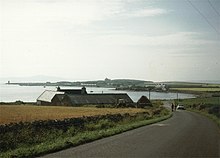 A photograph of the Elwick skyline