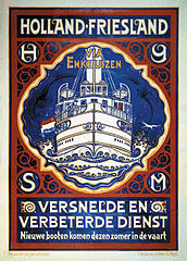 H.IJ.S.M.(Veerdienst Enkhuizen - Stavoren), 1916