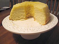 Chiffon cake au citron