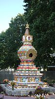 Kalachakra Stupa for World Peace at Kurukulla Center, Medford, Massachusetts