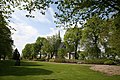 Kirche und Park in Rygge