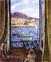 Quai Saint-Pierre à Cannes : vue sur l'ancien casino, Henri Lebasque, huile sur toile, avant 1937.