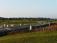 L'aire de repos des Vignes Nord en Gironde.