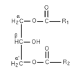 α,α'-diglizeridoa.