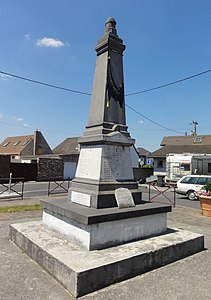 Le monument aux morts de la Première Guerre mondiale.