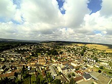 Usa ka Aerial View of Gasny