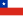 Bandera de Chile.