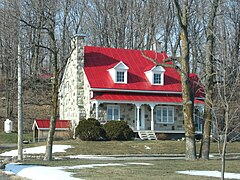 Private residence, probably on Chemin du Roy