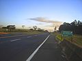 Rodovia João Mellão (SP-255), vista no viaduto da Rodovia Marechal Rondon