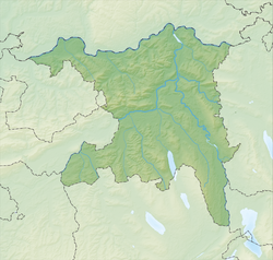 Habsburg trên bản đồ Bang Aargau