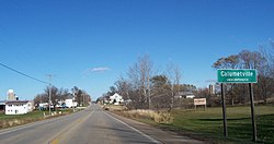 Looking north at the south side of Calumetville