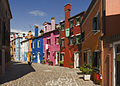 Burano et ses façades colorées