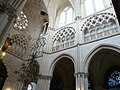 Triforio na Catedral de Burgos.