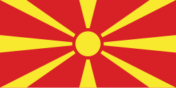 Flag of North Macedonia