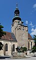 Turm, Pfarrkirche Baden-St. Stephan 23. Mai 2010