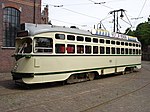 PCC-car 1022, bouwjaar 1952, gerestaureerd in de situatie na de eerste grote verbouwing (1972).