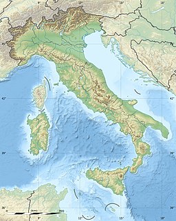 San Marcellos läge i Italien