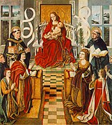 Coazzone spagnolo nella Madonna dei Re Cattolici (1491-1493)