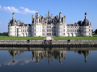 Facade of the Château de Chambord (1519–1538)