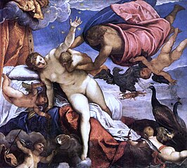 Tintoretto, Linnunradan ilmestyminen, noin 1575.