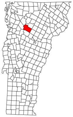 "Localização Stowe – Vermont"