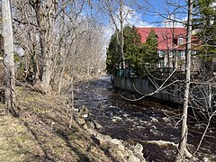 Rivière du Moulin et Vieux moulin Hamelin, rue Principale