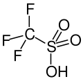 Acidul trifluorometansulfonic, un acid sulfonic