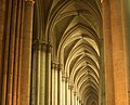 Bóveda da nave central. Catedral de Reims.