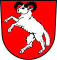 Montone rampante (Rammingen, Germania)