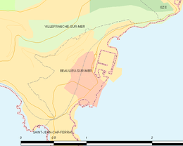 Beaulieu-sur-Mer - Localizazion