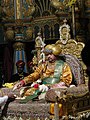 Srikantadatta Wadiyar holding a private durbar during a Dasara festival