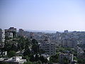 Una vista des de Ramallah.