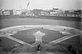 Image 331906 World Series, infielders playing "in" for the expected bunt and the possible play at the plate with the bases loaded (from Baseball rules)