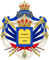 Coat of arms of Louis Philippe I