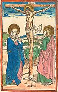 Cristo na Cruz entre a Virgem e São João, 1493