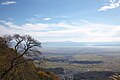 弥彦山頂より見た越後平野