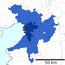 Greater Osaka (without Kyoto) Metropolitan Employment Area