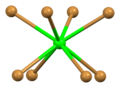 Square antiprismatic coordination geometry of strontium number 2